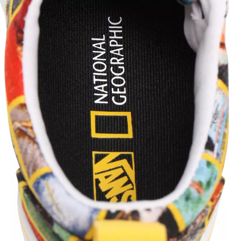 Product gallery image number 7 for product Vans X National Geographic - Era Elastic Lace Shoes - Toddlers