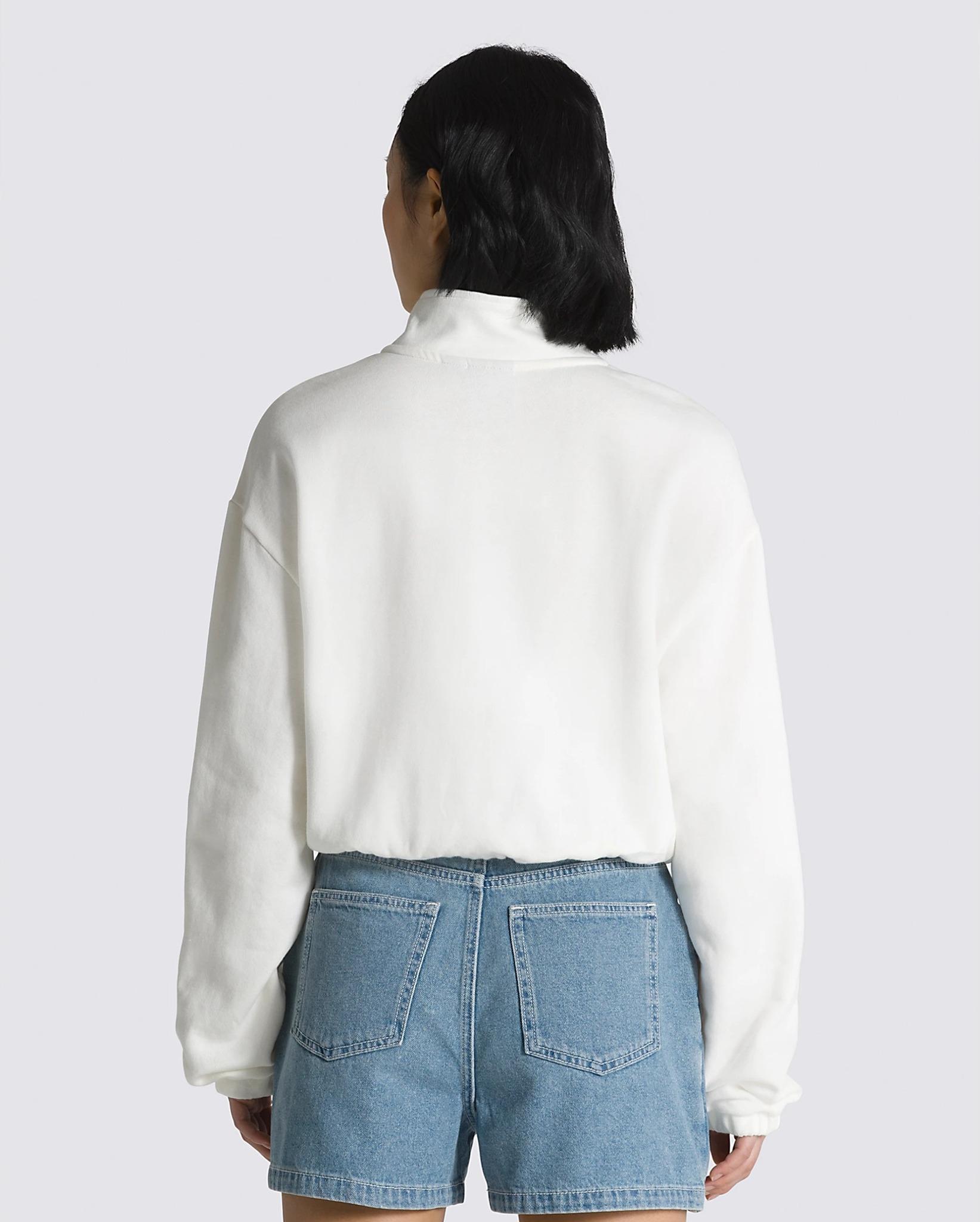 Product gallery image number 2 for product Left Chest Half Zip Fleece Sweatshirt - Women's