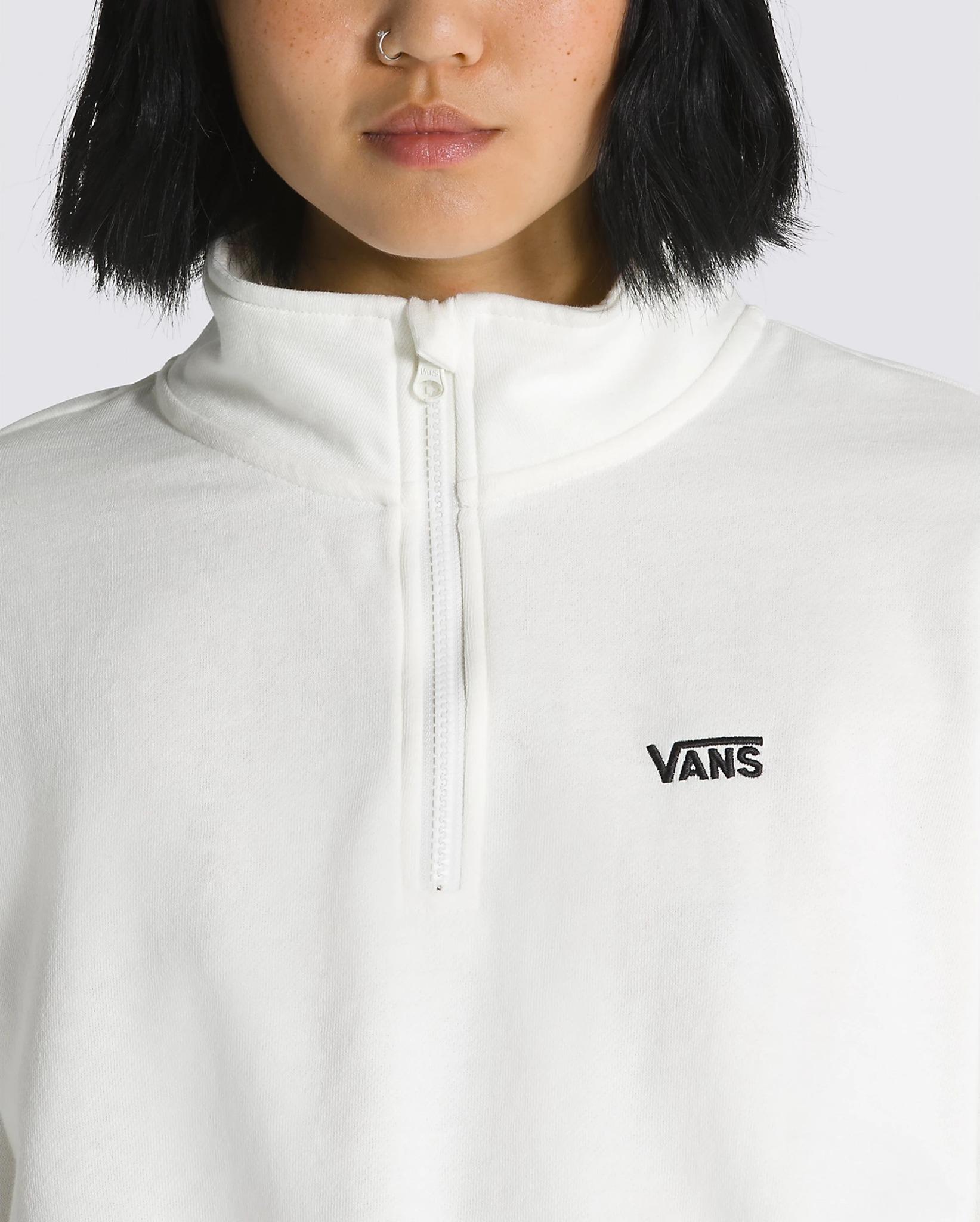 Product gallery image number 3 for product Left Chest Half Zip Fleece Sweatshirt - Women's