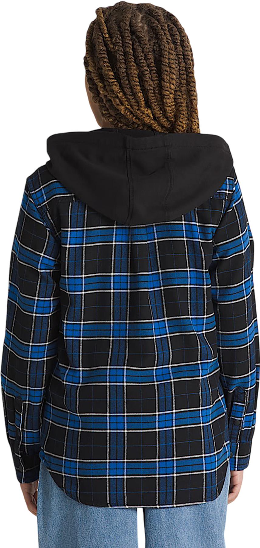 Product gallery image number 2 for product Parkway Long Sleeve Hooded Shirt - Little Kids