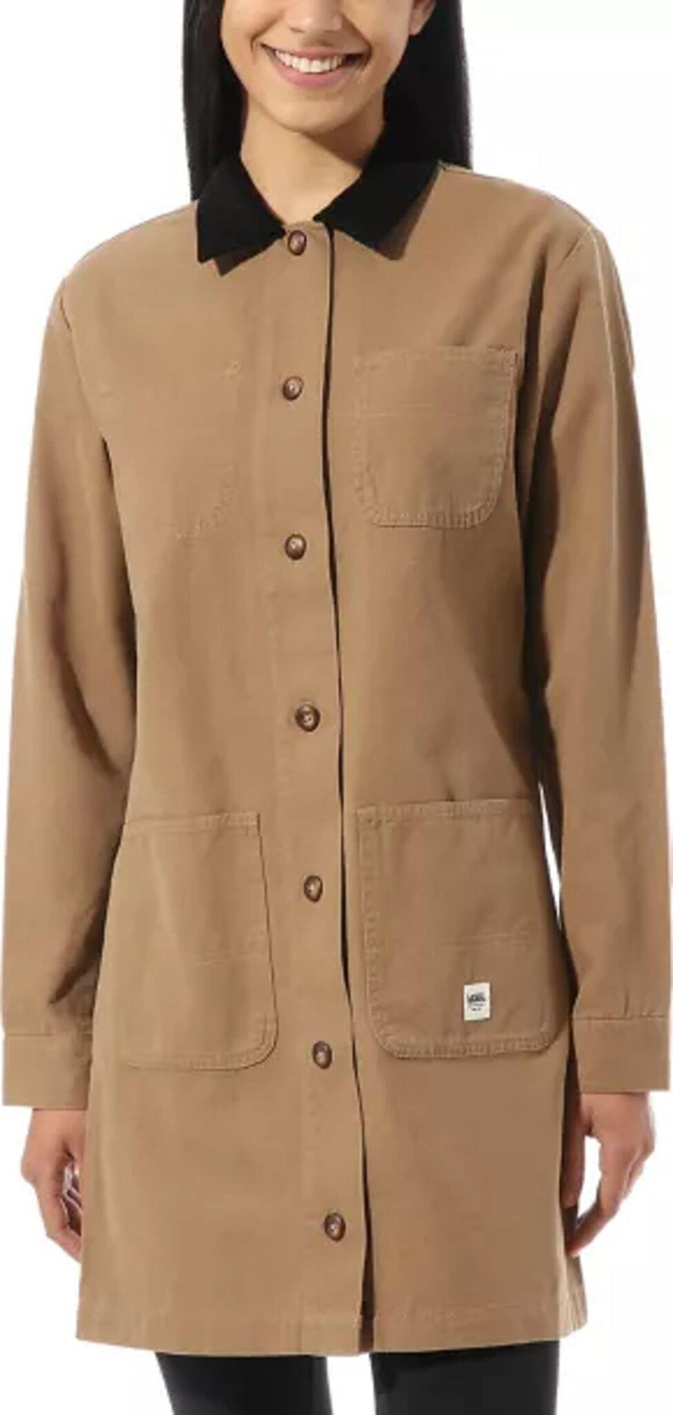 Product gallery image number 2 for product Drill Long Chore Coat - Women's