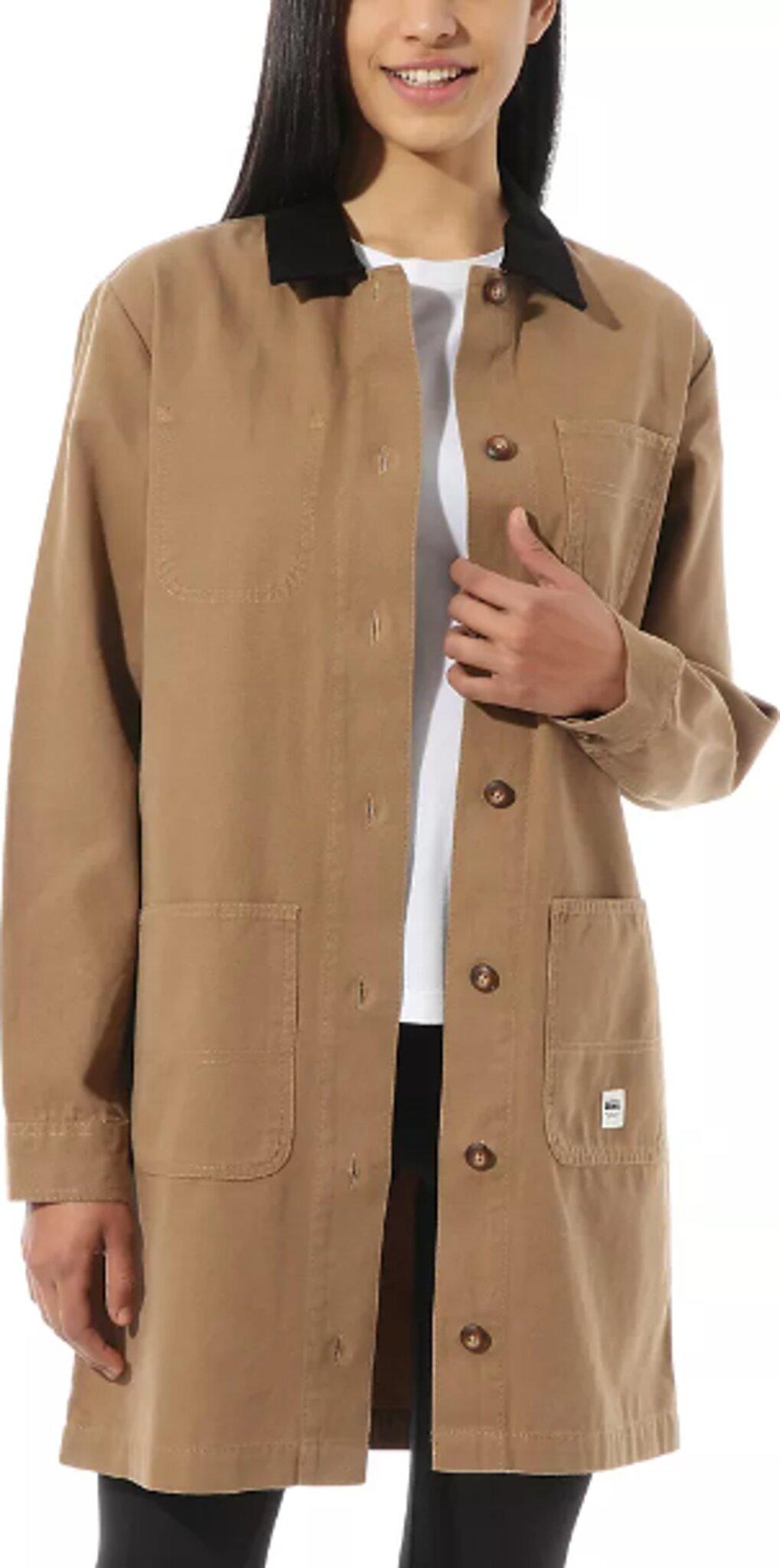 Product gallery image number 4 for product Drill Long Chore Coat - Women's