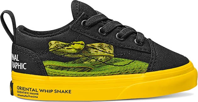 Product gallery image number 1 for product Vans X National Geographic - Old Skool Elastic Lace Shoes - Todder