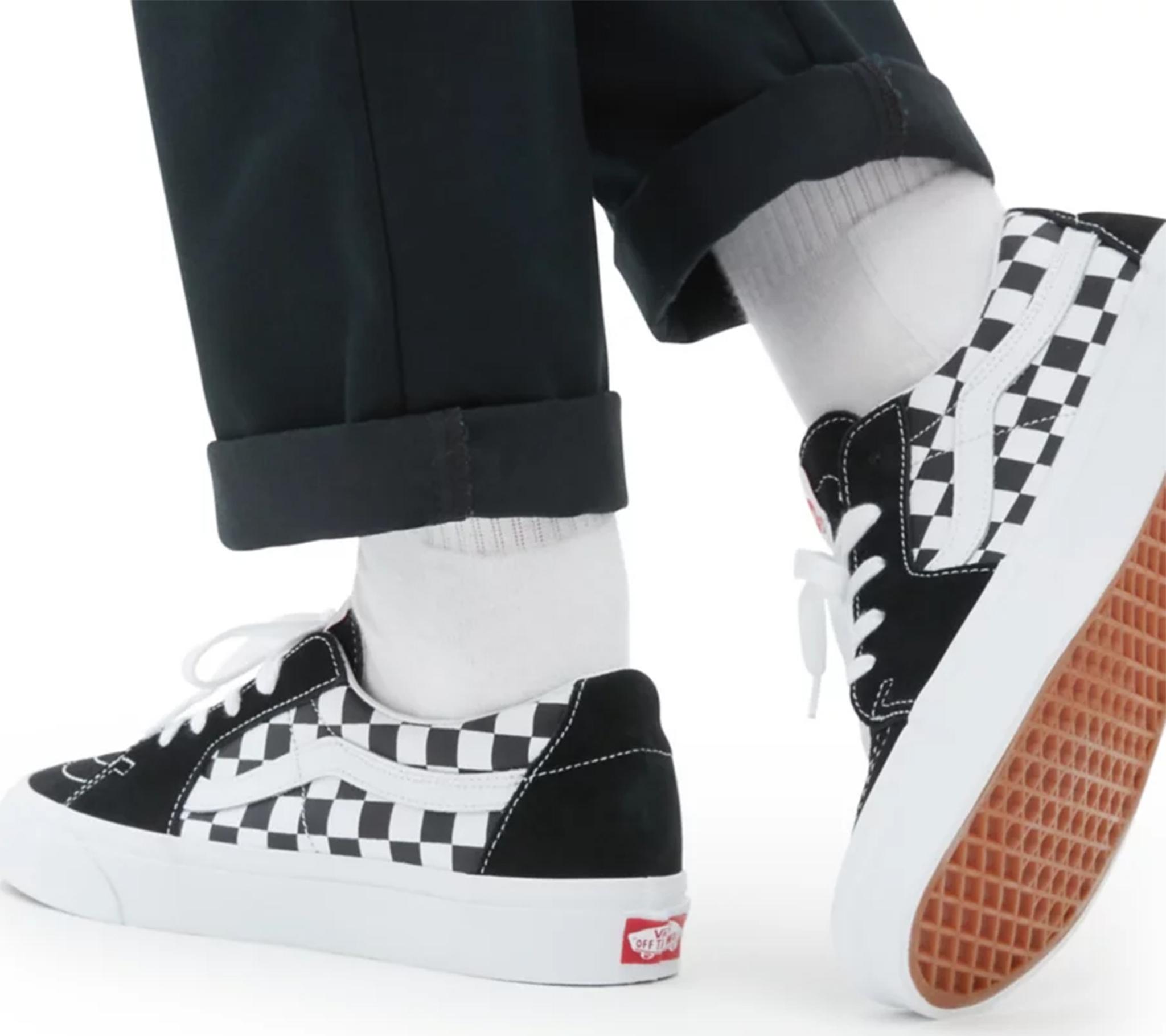 Product gallery image number 4 for product Sk8-Low Canvas and Suede Shoes - Unisex
