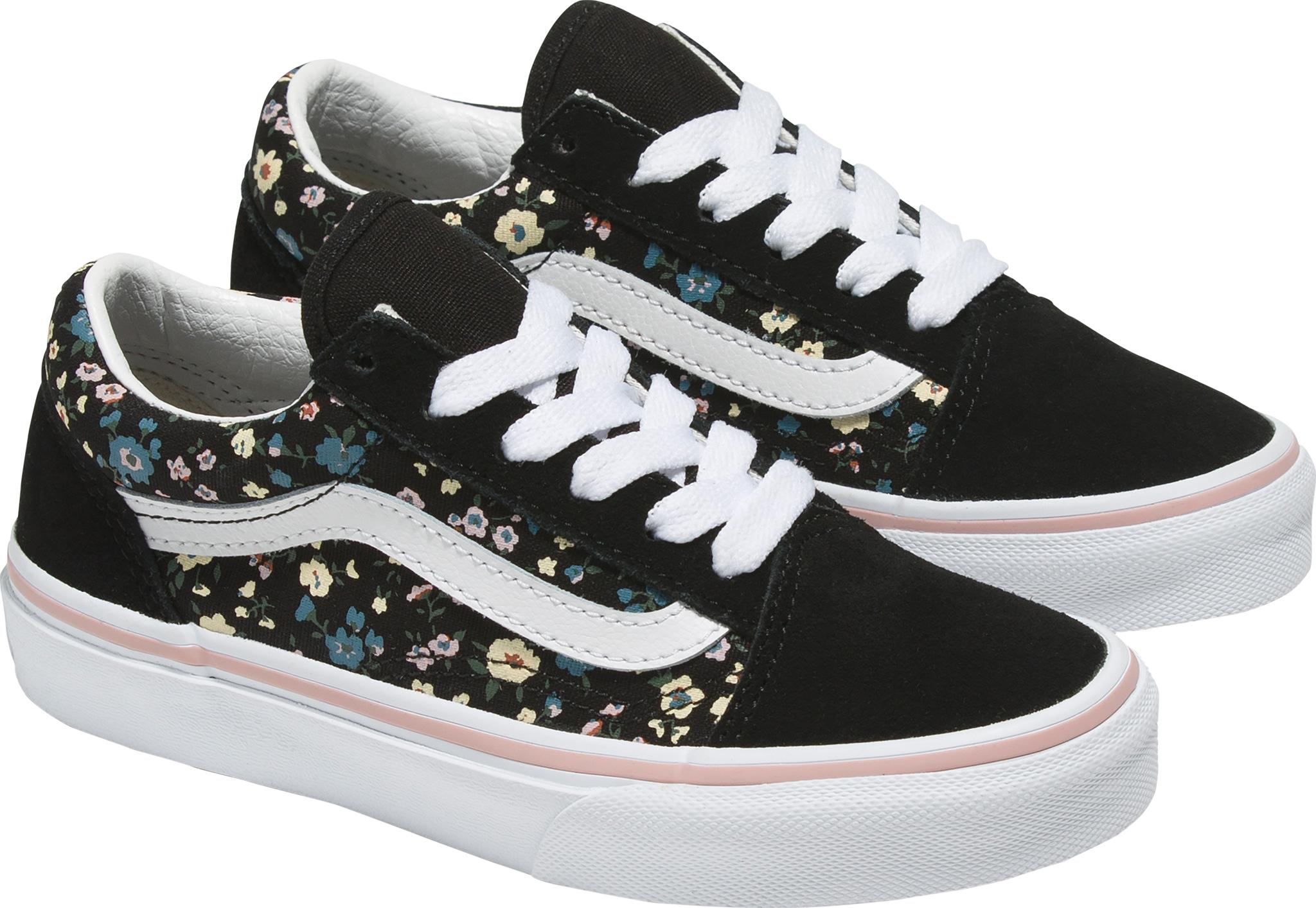 Product gallery image number 5 for product Old Skool Floral Shoes - Kids