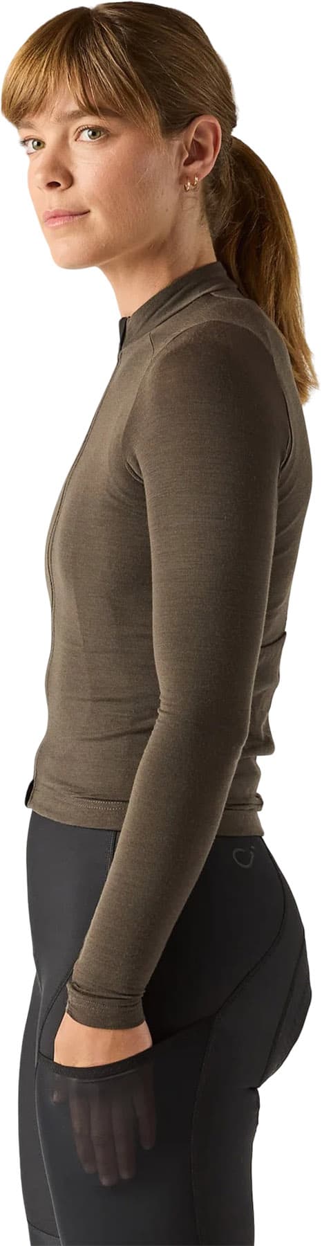 Product gallery image number 3 for product Luxe Merino Long Sleeve Jersey - Women's