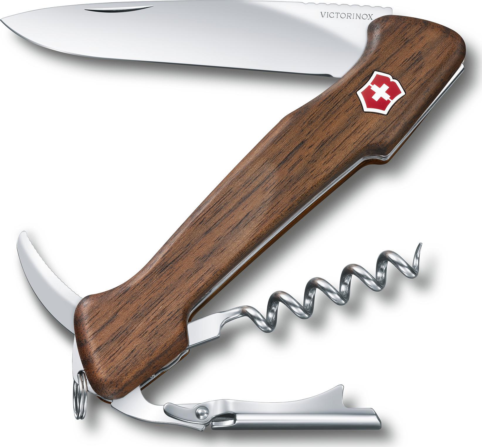 Product gallery image number 1 for product Wine Master Pocket Knife with Leather Pouch