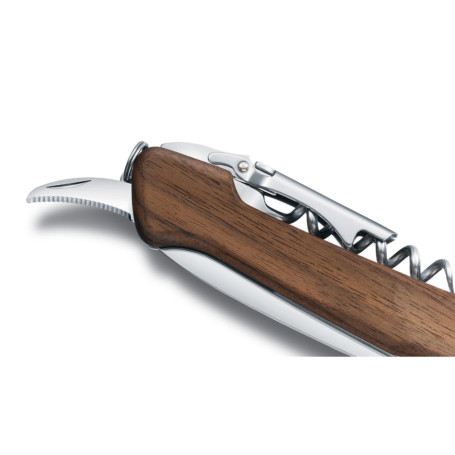 Product gallery image number 3 for product Wine Master Pocket Knife with Leather Pouch