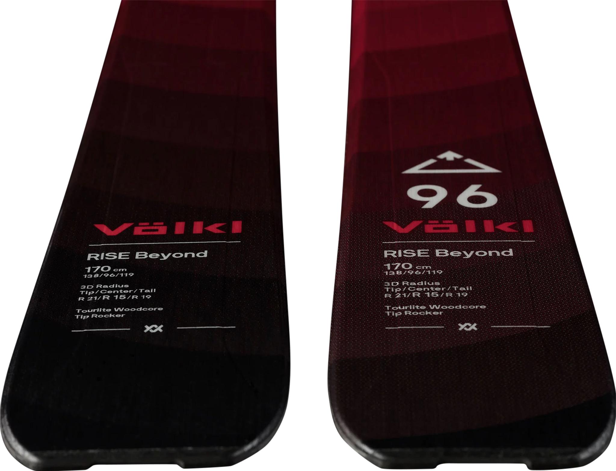 Product gallery image number 2 for product Rise Beyond 96 Touring Skis - Unisex