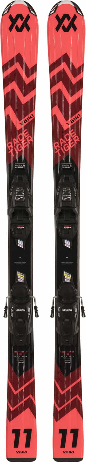 Product image for Racetiger JR Skis with vMotion JR 7.0 Ski Bindings - Kids