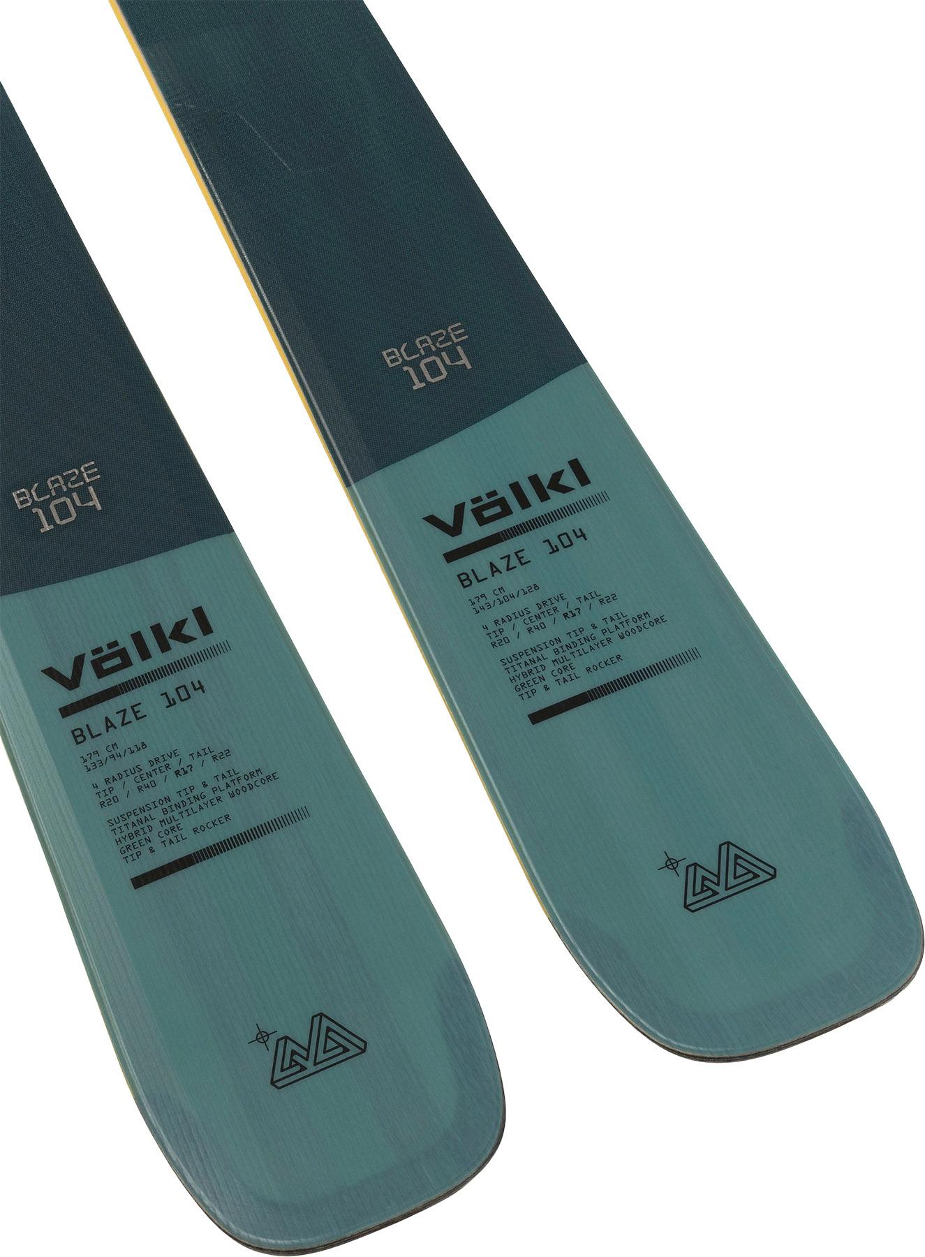 Product gallery image number 6 for product Blaze 104 Skis - Men's