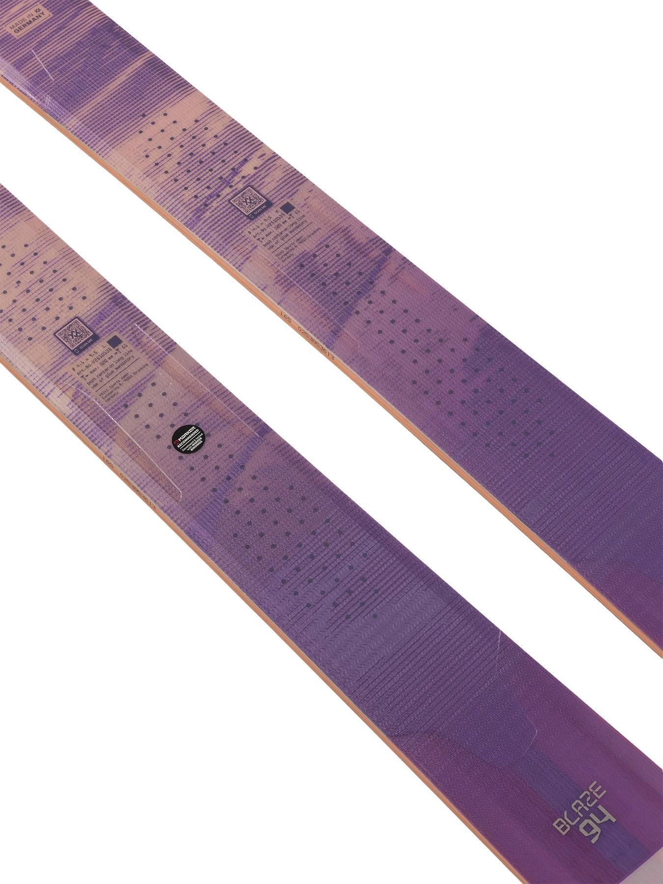 Product gallery image number 7 for product Blaze 94 Skis - Men's