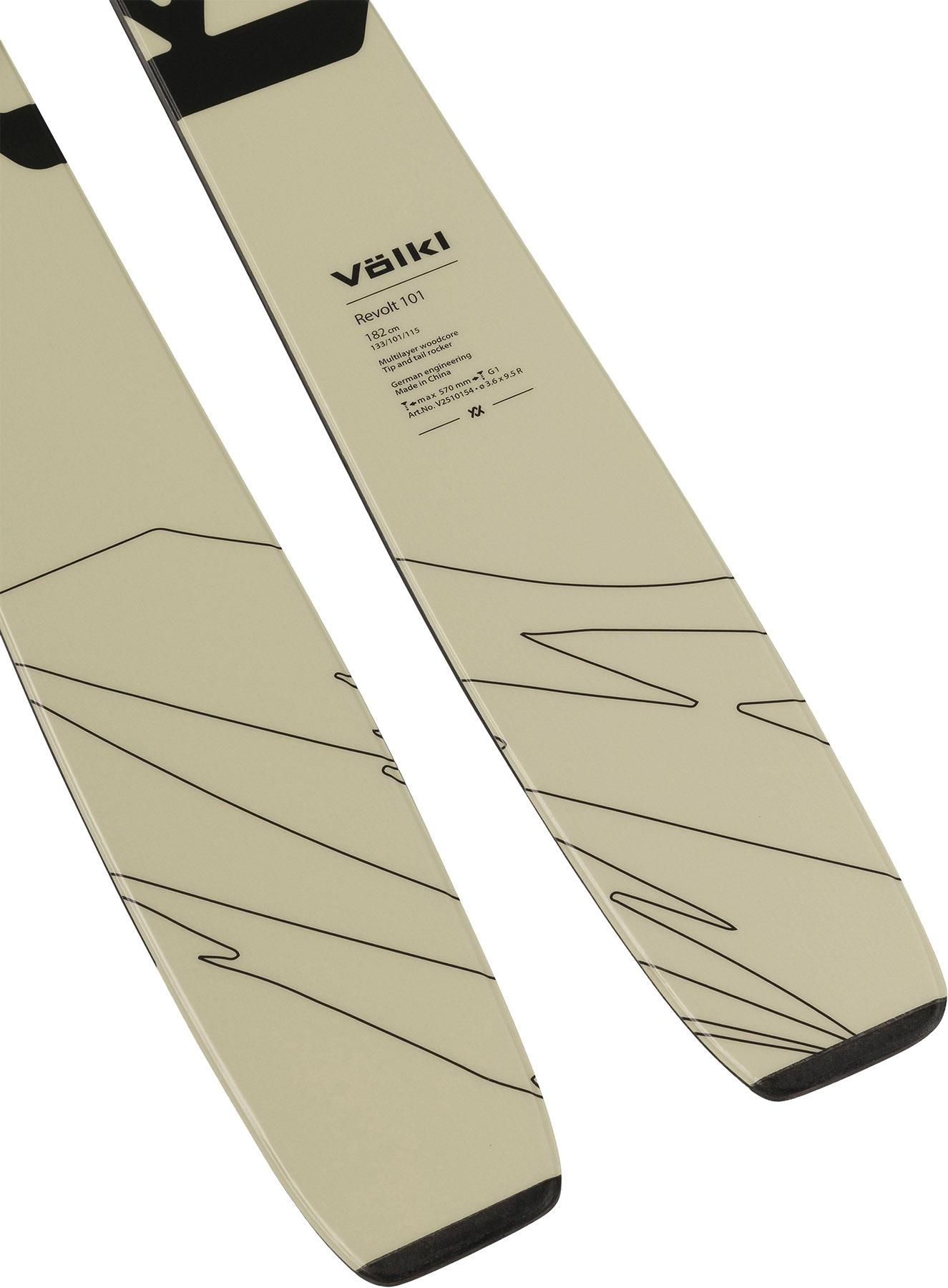 Product gallery image number 8 for product Revolt 101 Skis - Men's