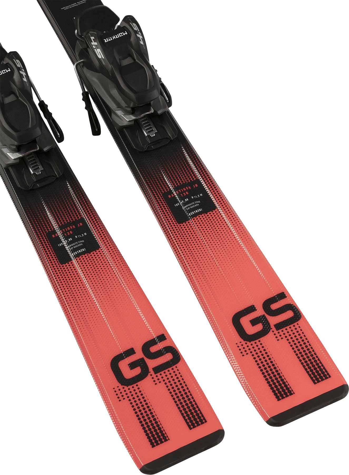 Product gallery image number 4 for product Racetiger JR Skis with 4.5 vMotion JR Ski Bindings - Youth