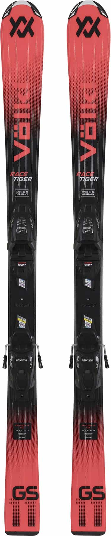 Product image for Racetiger JR Skis with 4.5 vMotion JR Ski Bindings - Youth