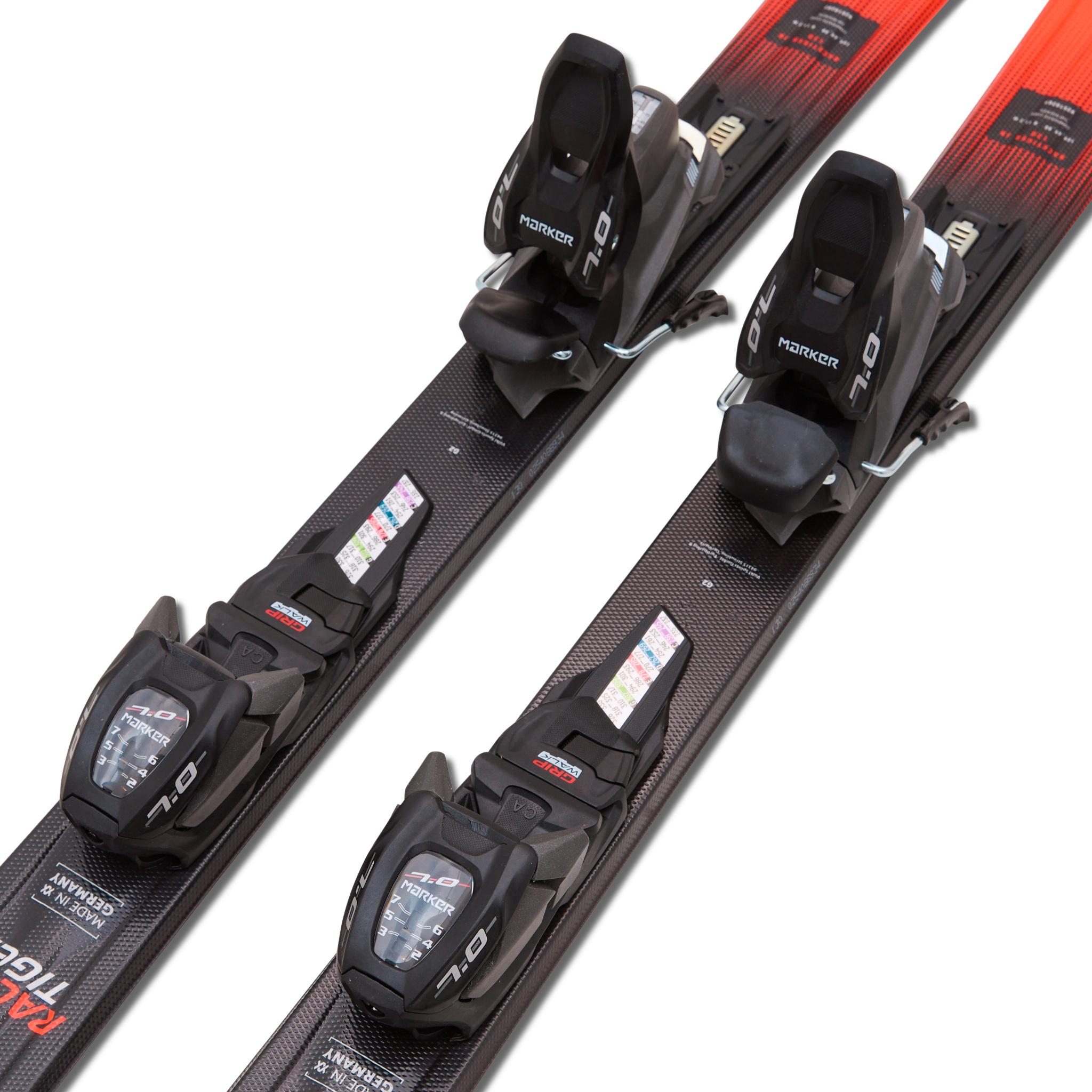 Product gallery image number 3 for product Racetiger Jr Red V-motion 7.0 Skis - Youth