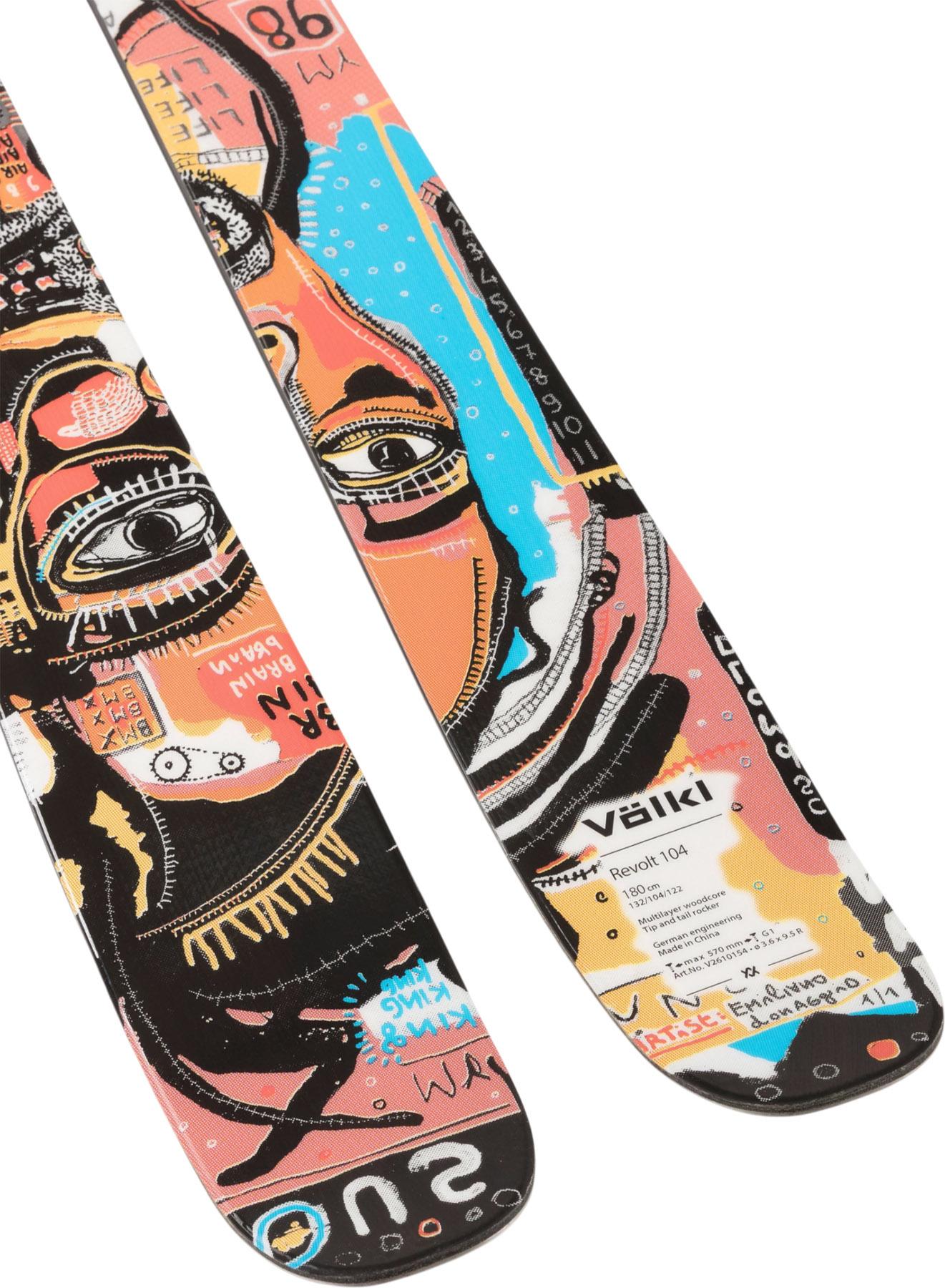 Product gallery image number 2 for product Revolt 104 Skis - Unisex