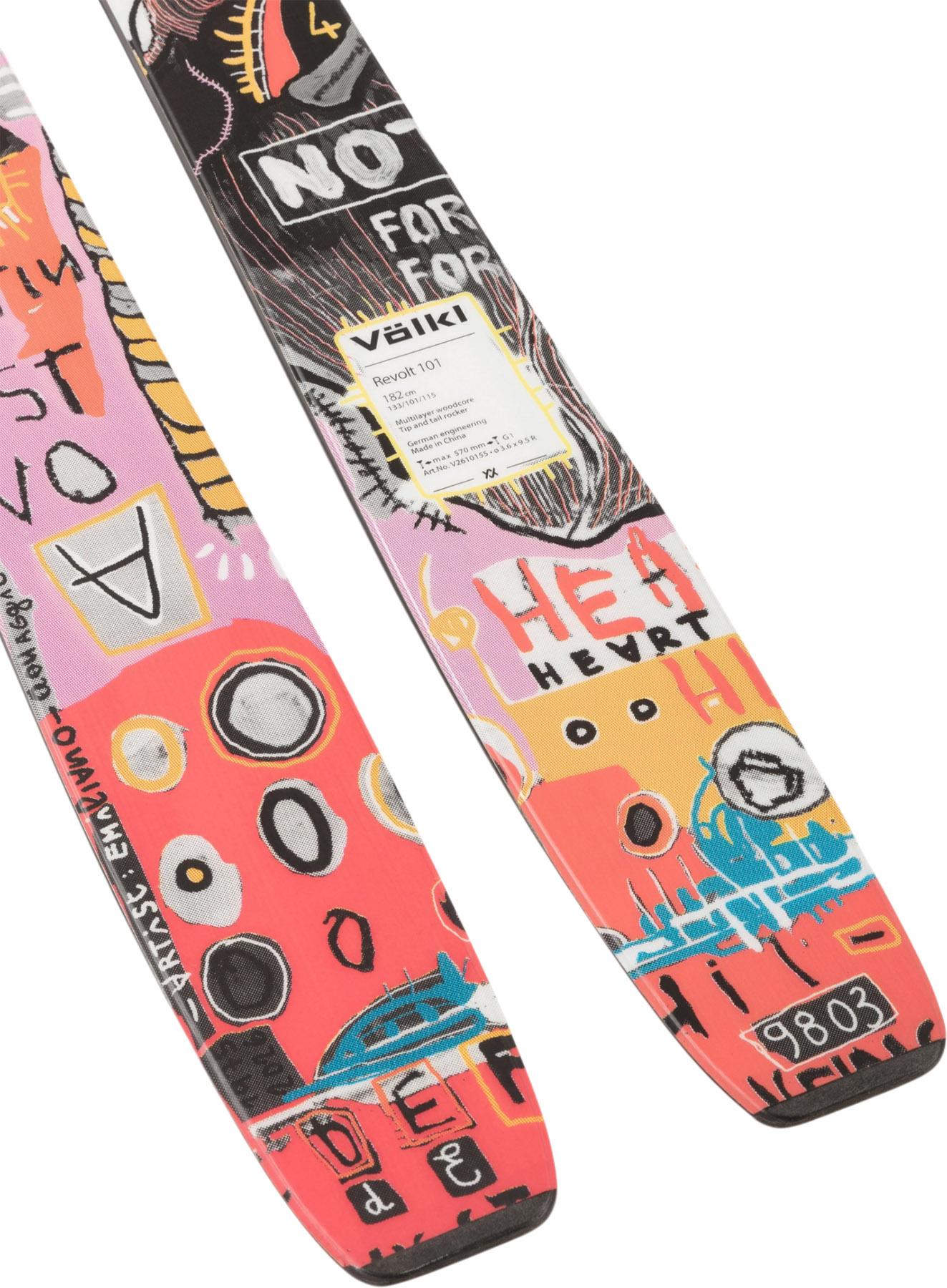 Product gallery image number 4 for product Revolt 101 Skis - Unisex