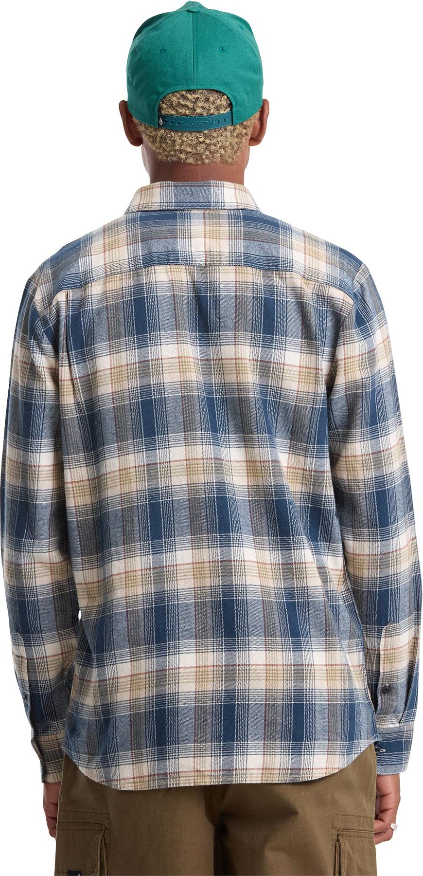 Product gallery image number 4 for product Caden Plaid Long Sleeve Shirt - Men's