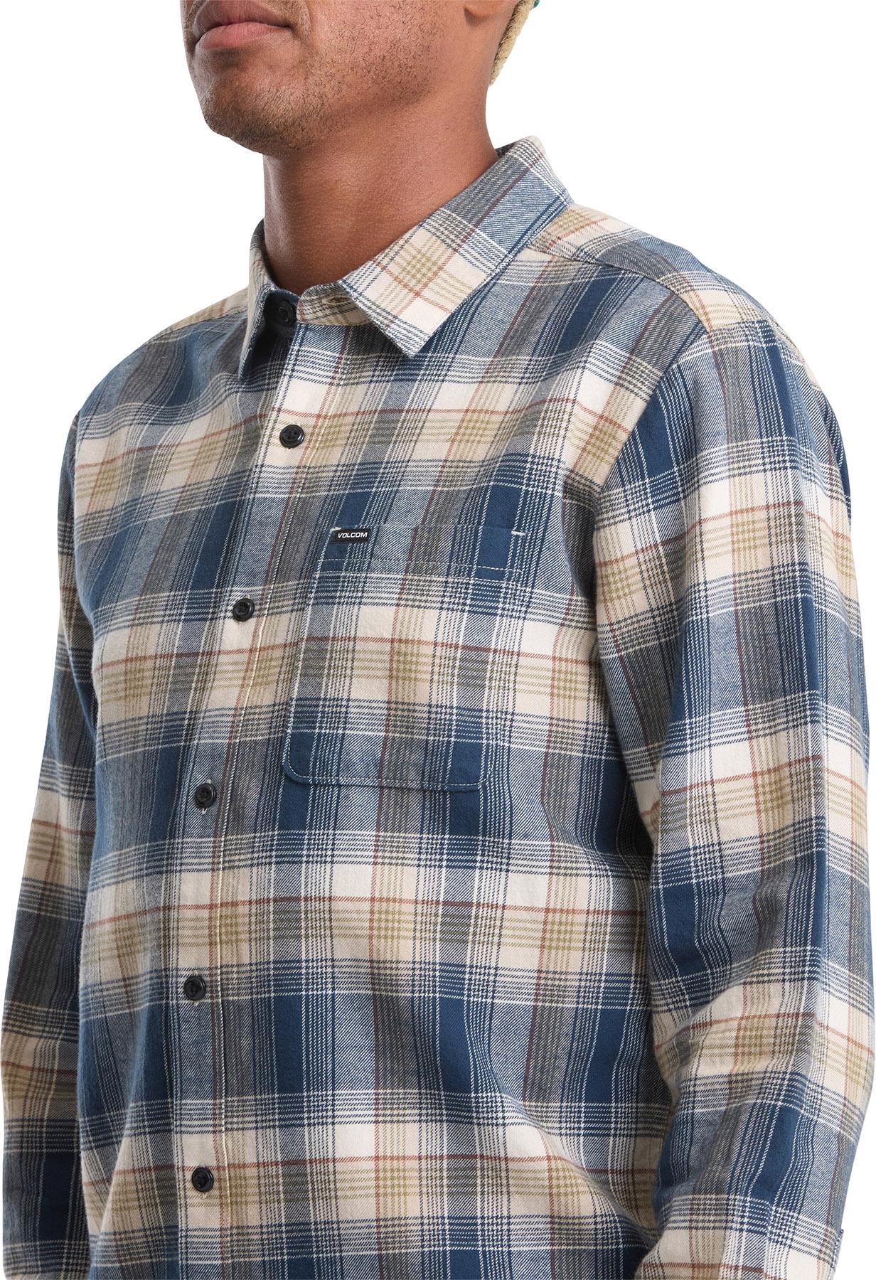 Product gallery image number 5 for product Caden Plaid Long Sleeve Shirt - Men's
