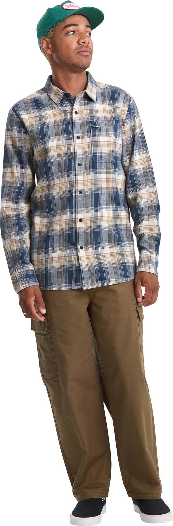 Product gallery image number 2 for product Caden Plaid Long Sleeve Shirt - Men's