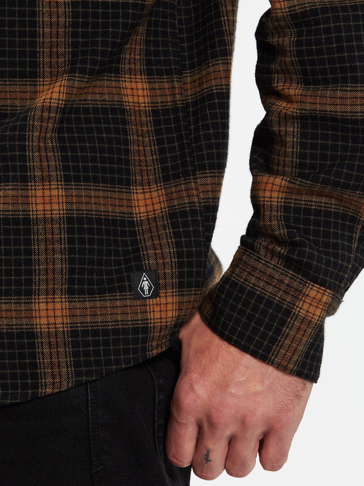 Product gallery image number 3 for product Volcom X Girl Skateboards Long Sleeve Flannel - Men's