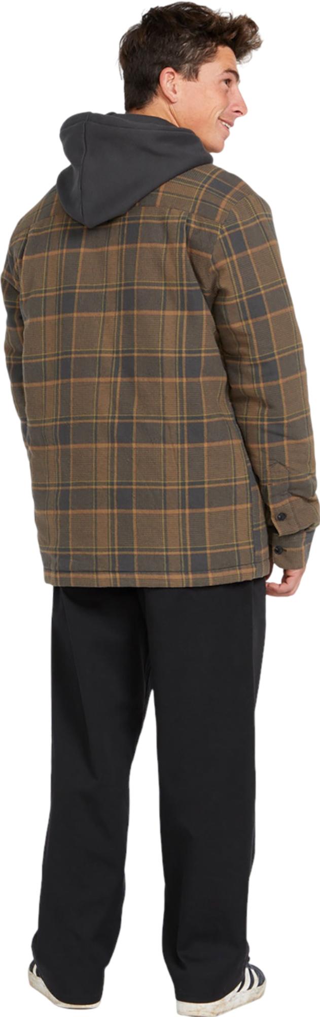 Numéro de l'image de la galerie de produits 3 pour le produit Chemise à manches longues en flanelle doublée Brickstone - Homme