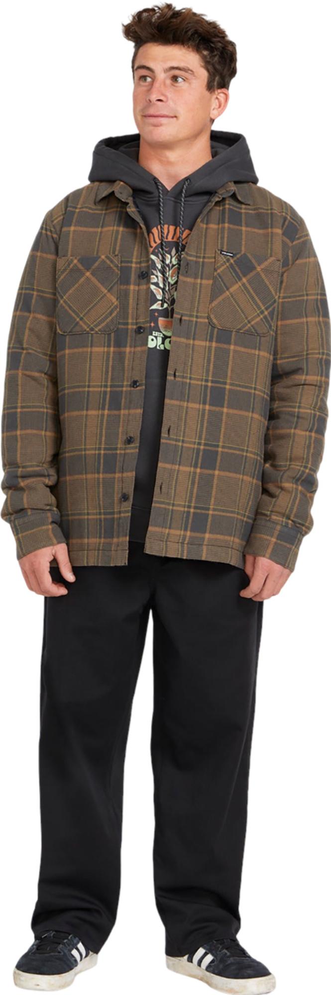 Numéro de l'image de la galerie de produits 4 pour le produit Chemise à manches longues en flanelle doublée Brickstone - Homme