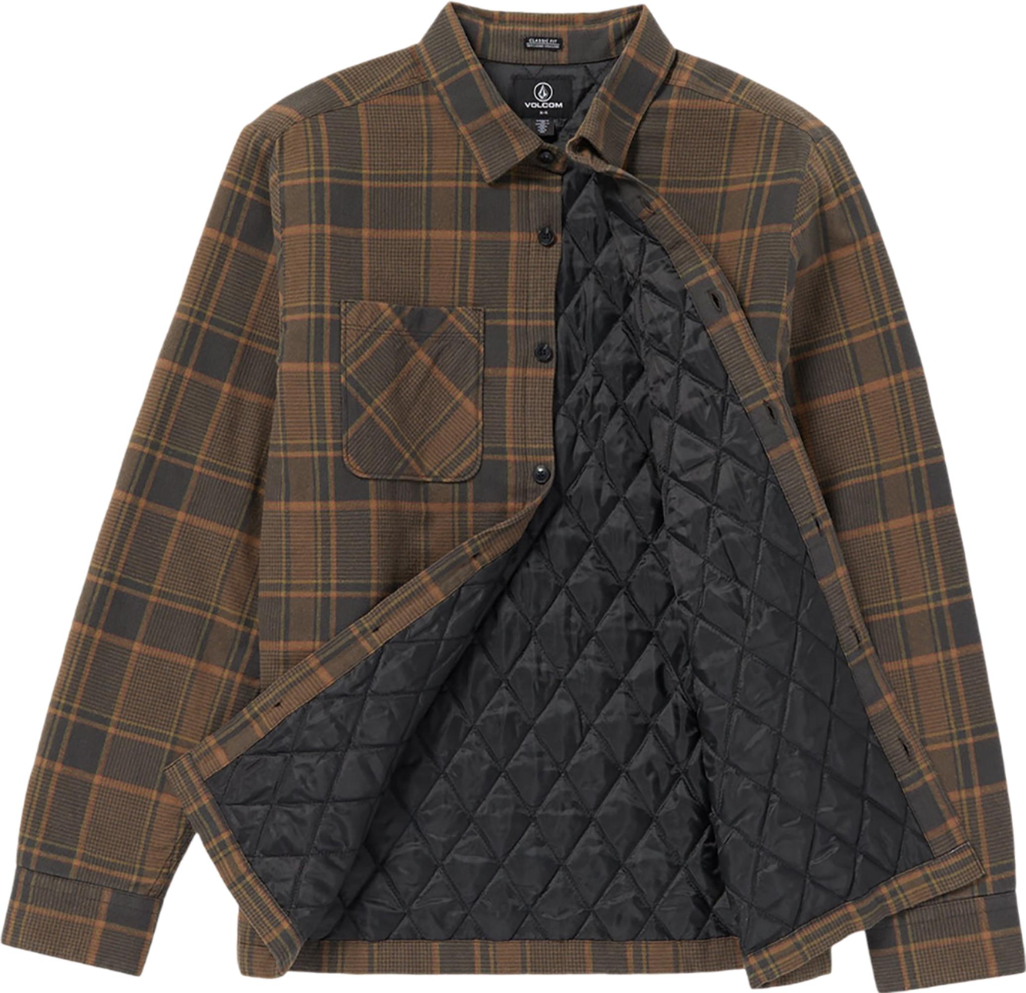 Numéro de l'image de la galerie de produits 5 pour le produit Chemise à manches longues en flanelle doublée Brickstone - Homme