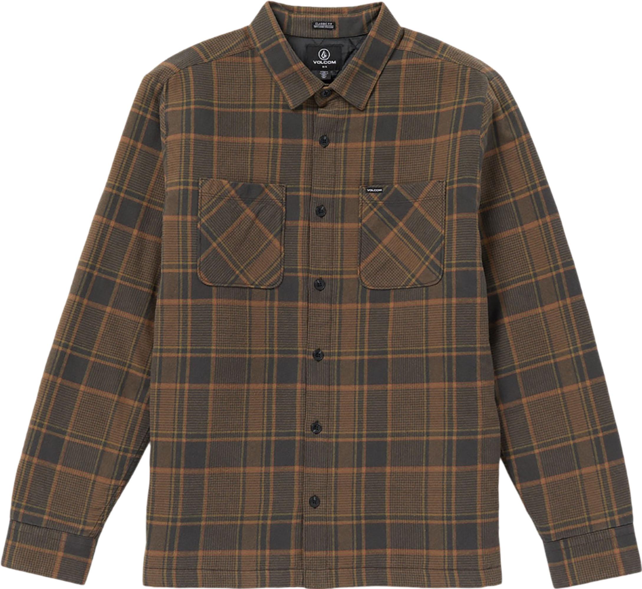 Numéro de l'image de la galerie de produits 1 pour le produit Chemise à manches longues en flanelle doublée Brickstone - Homme