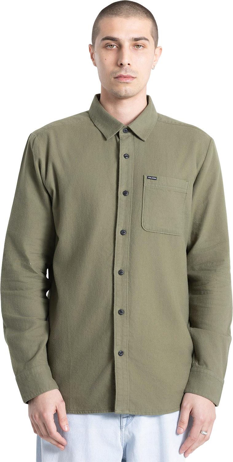 Product gallery image number 6 for product Caden Solid Long Sleeve Shirt - Men's