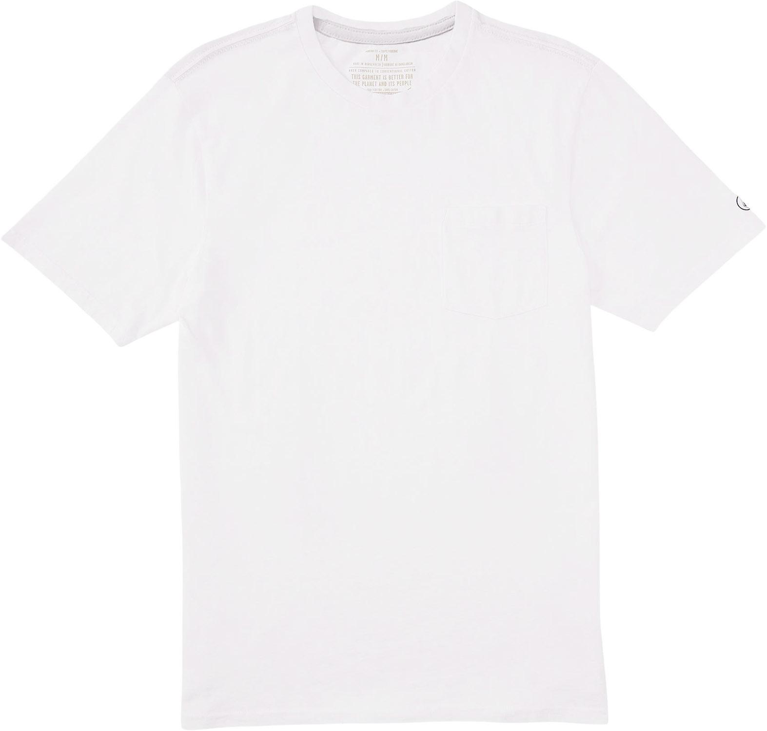 Product image for T-shirt uni à manches courtes avec poche - Homme