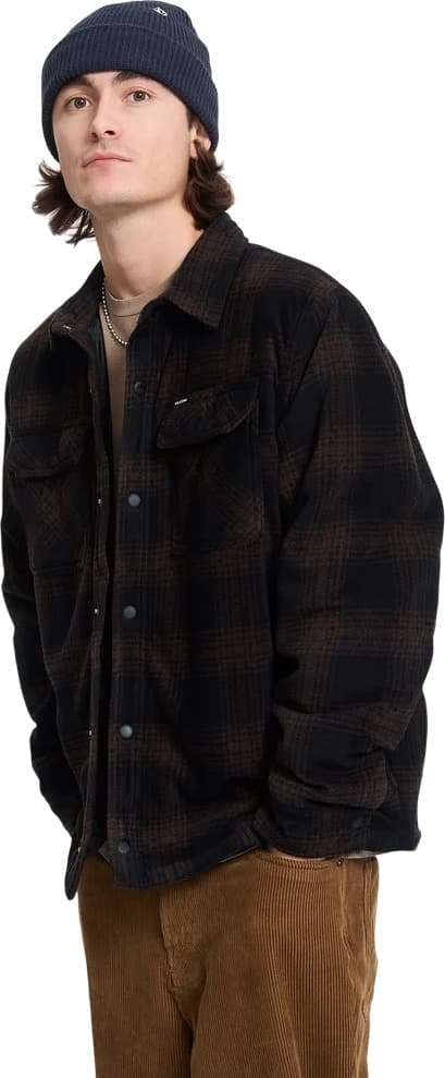Product gallery image number 3 for product Bowered Polar Fleece Long Sleeve Over-Shirt - Men's