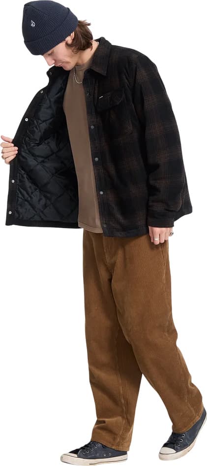 Product gallery image number 4 for product Bowered Polar Fleece Long Sleeve Over-Shirt - Men's