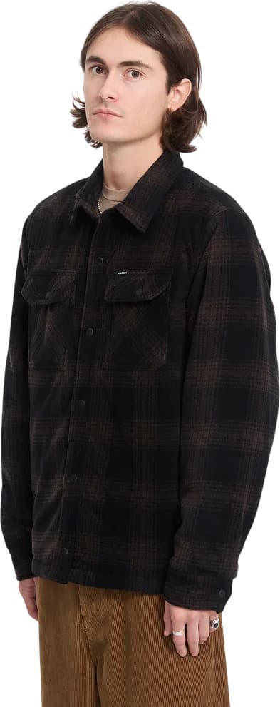 Product gallery image number 7 for product Bowered Polar Fleece Long Sleeve Over-Shirt - Men's