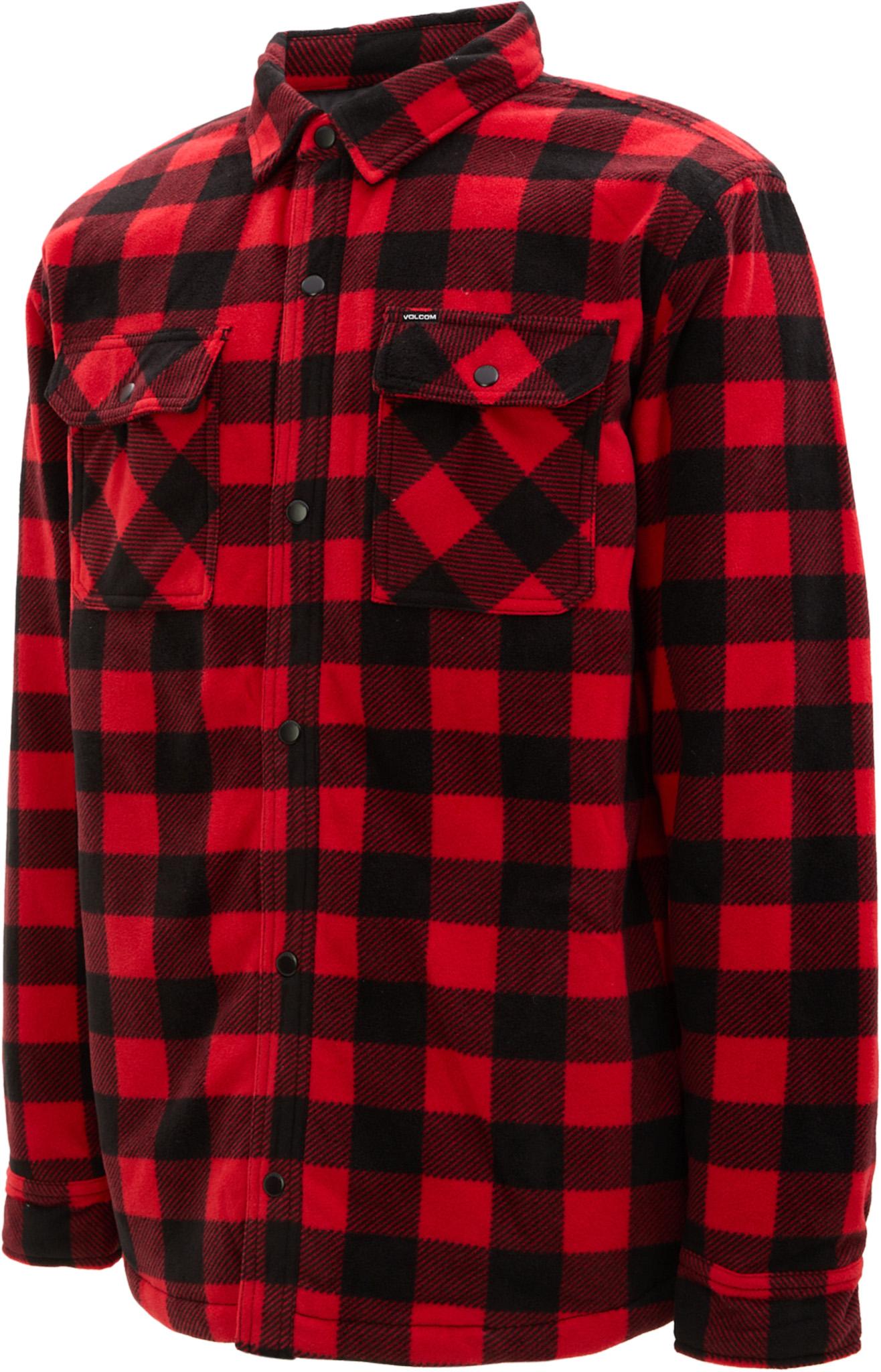 Product gallery image number 2 for product Sur-chemise à manches longues en polaire Bowered - Homme