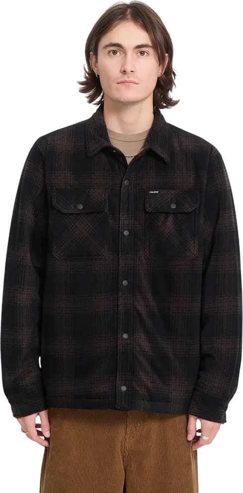 Product image for Bowered Polar Fleece Long Sleeve Over-Shirt - Men's