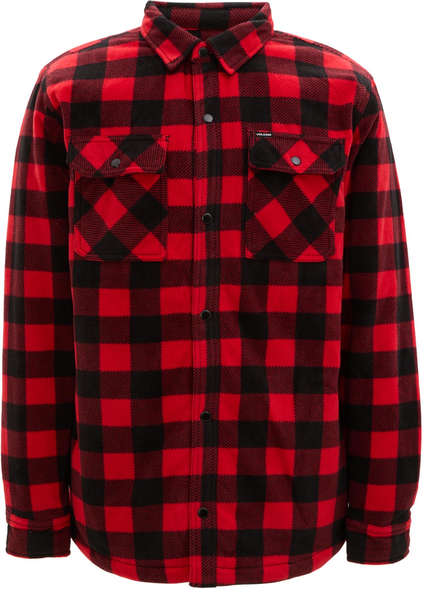 Product image for Sur-chemise à manches longues en polaire Bowered - Homme