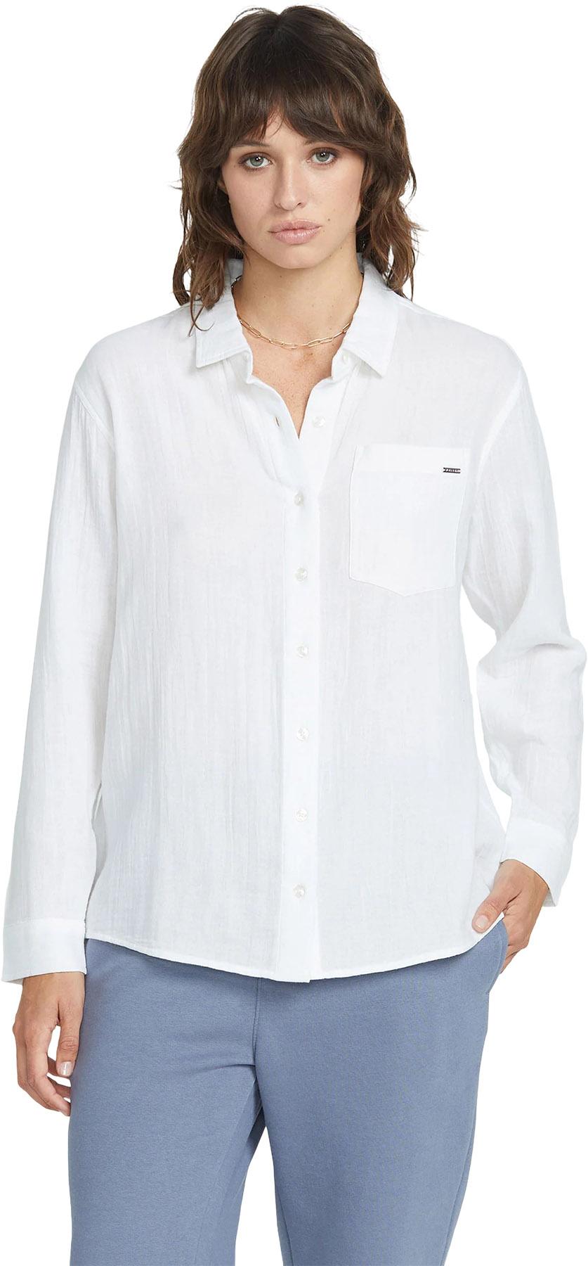 Image de produit pour Chemise boutonnée à manches longues Lil - Femme