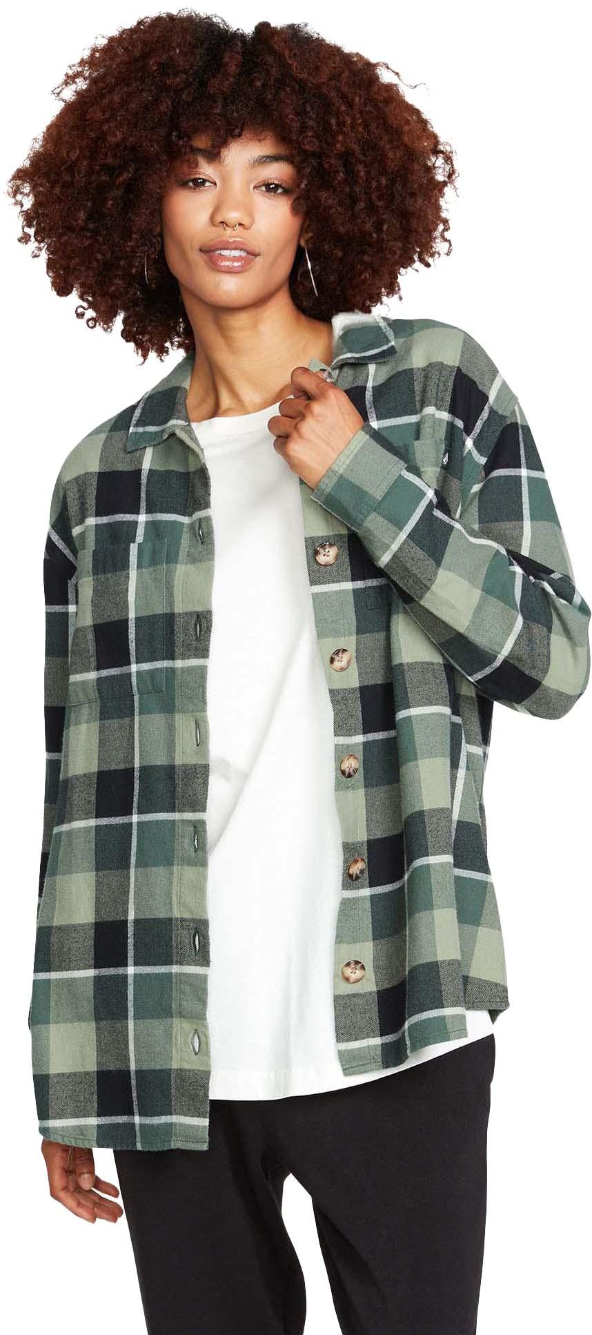 Numéro de l'image de la galerie de produits 1 pour le produit Chemise en flanelle Oversize Me - Femme