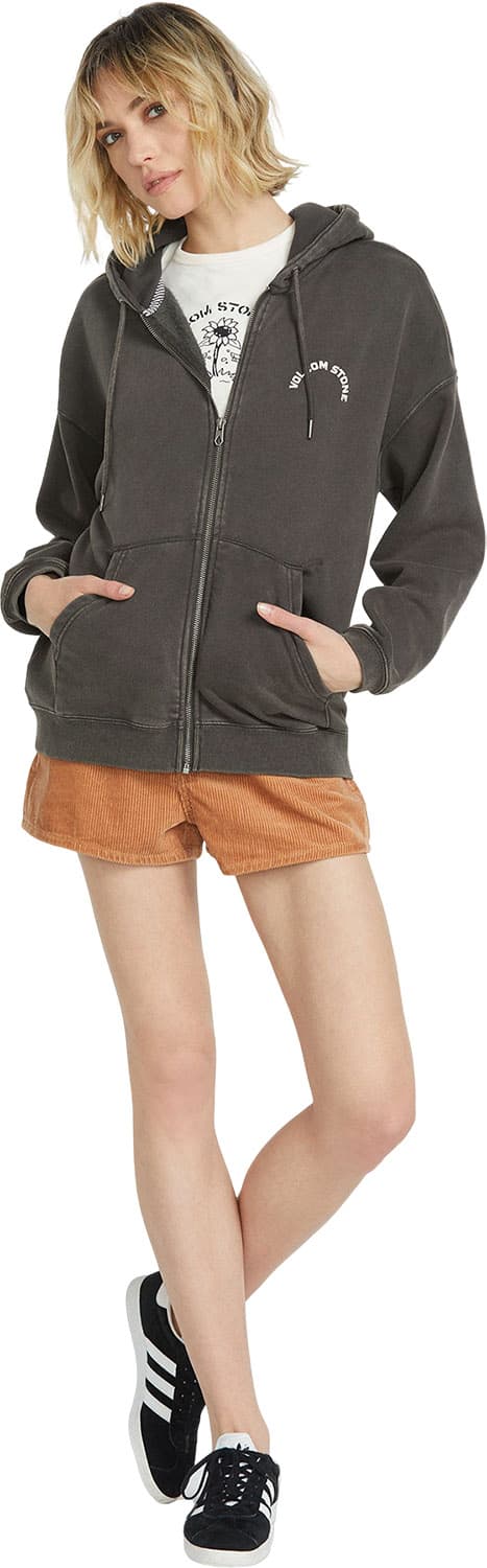 Product gallery image number 6 for product Stone Art Zip Up Hoodie - Women's