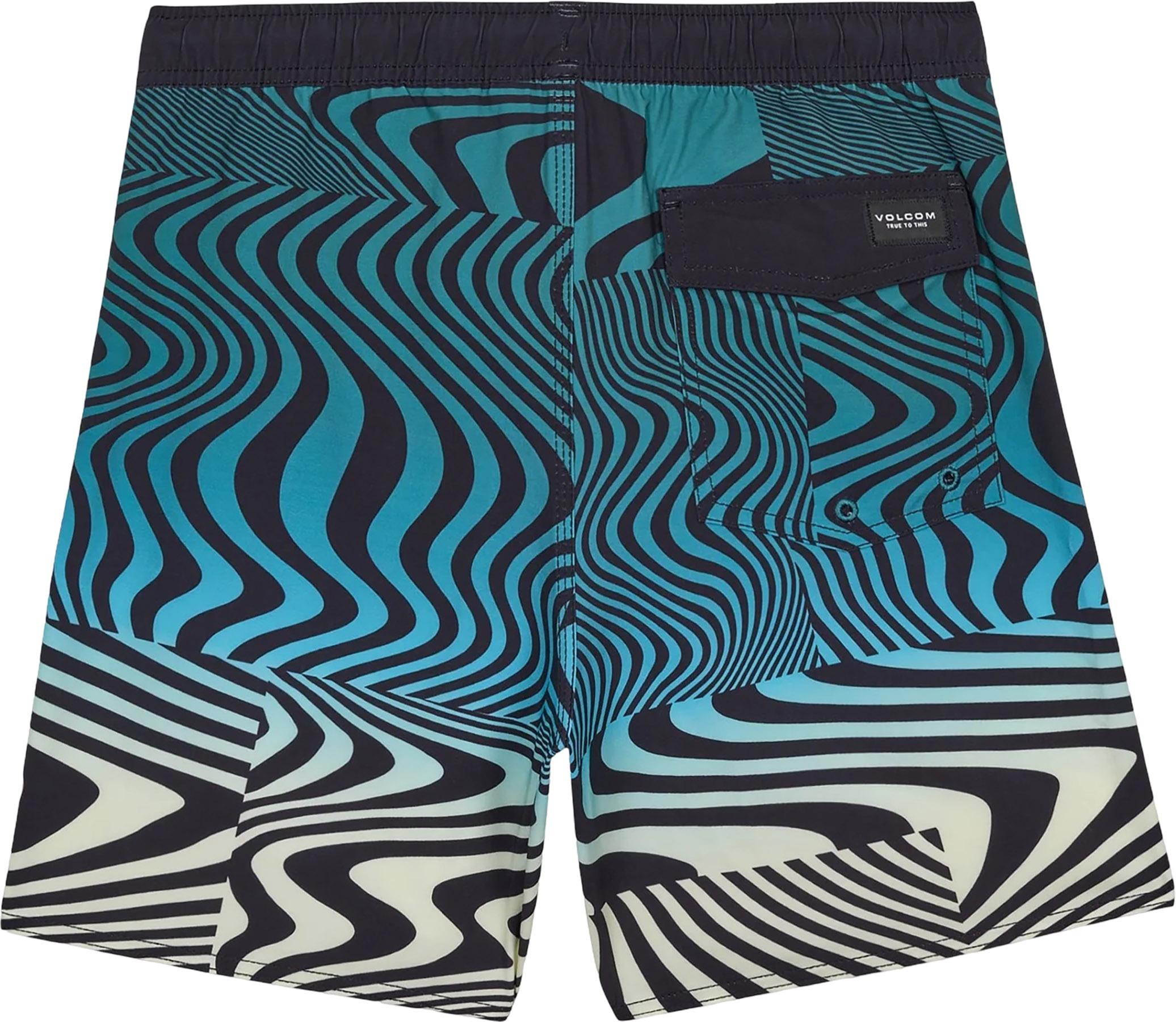 Product gallery image number 2 for product Lido Print Trunk Boardshorts - Kids