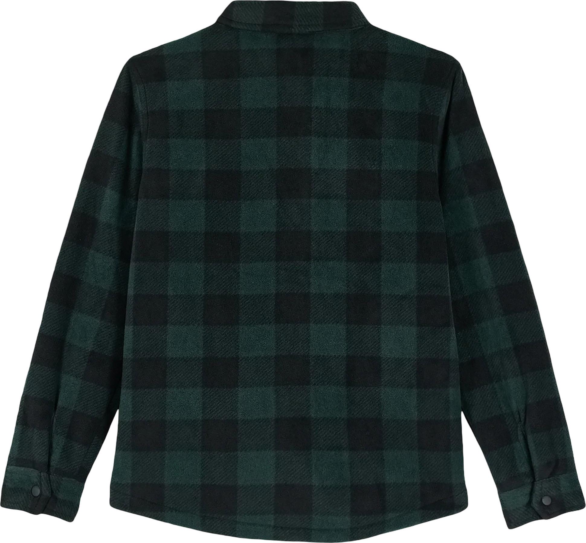 Product gallery image number 2 for product Chemise boutonnée à manches longues en molleton Bowered - Garçon