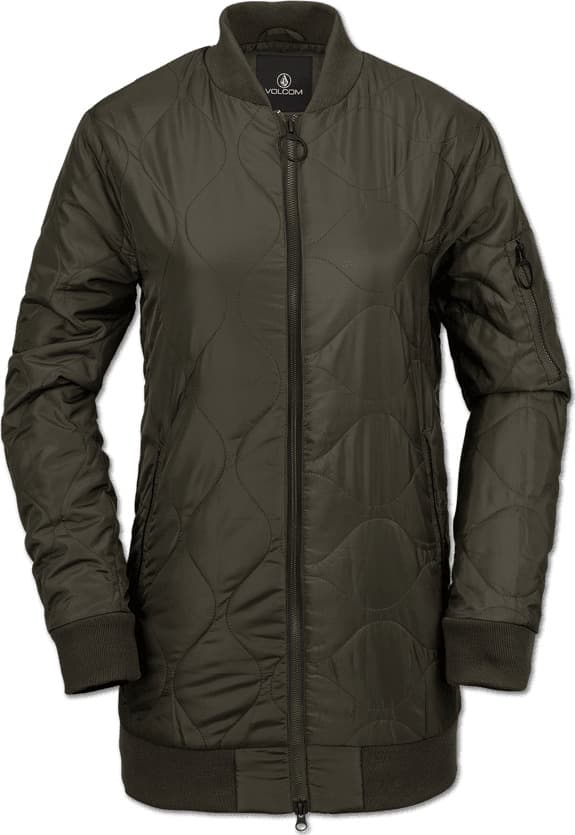 Product gallery image number 1 for product Longline Bomber Jacket - Women's