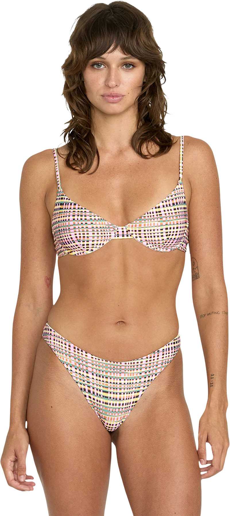 Image de produit pour Bas de bikini échancré Crossed Path - Femme
