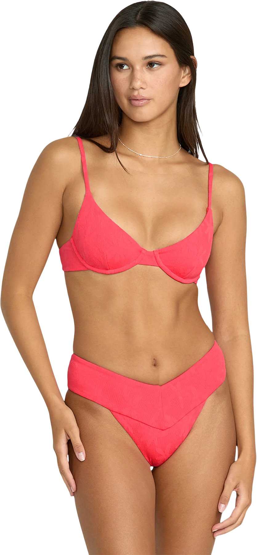 Image de produit pour Bas de bikini à découpe en V Blossom Daze - Femme