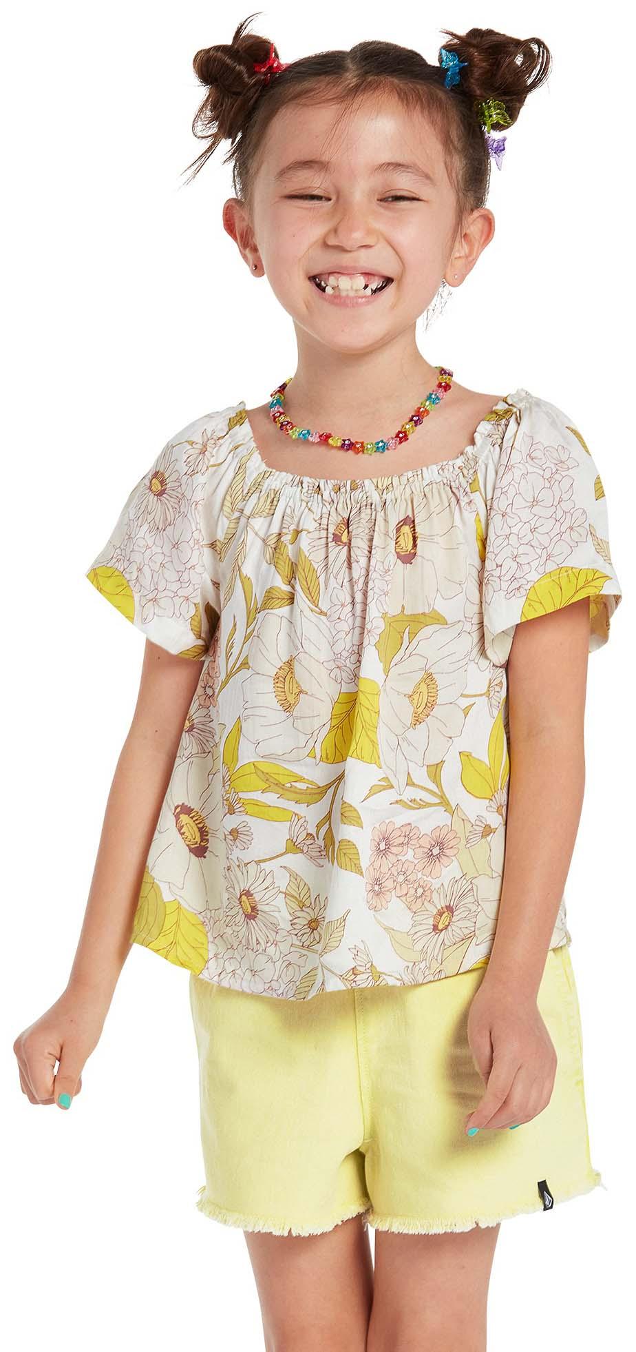 Product gallery image number 4 for product Happy Cloud Short Sleeve Top - Girls