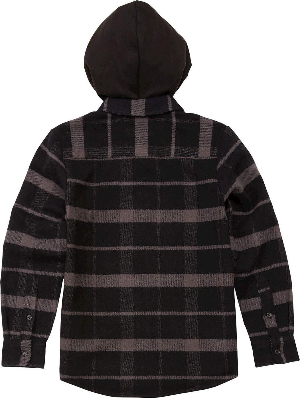 Product gallery image number 2 for product Shader Hooded Long Sleeve Shirt - Little Boy's
