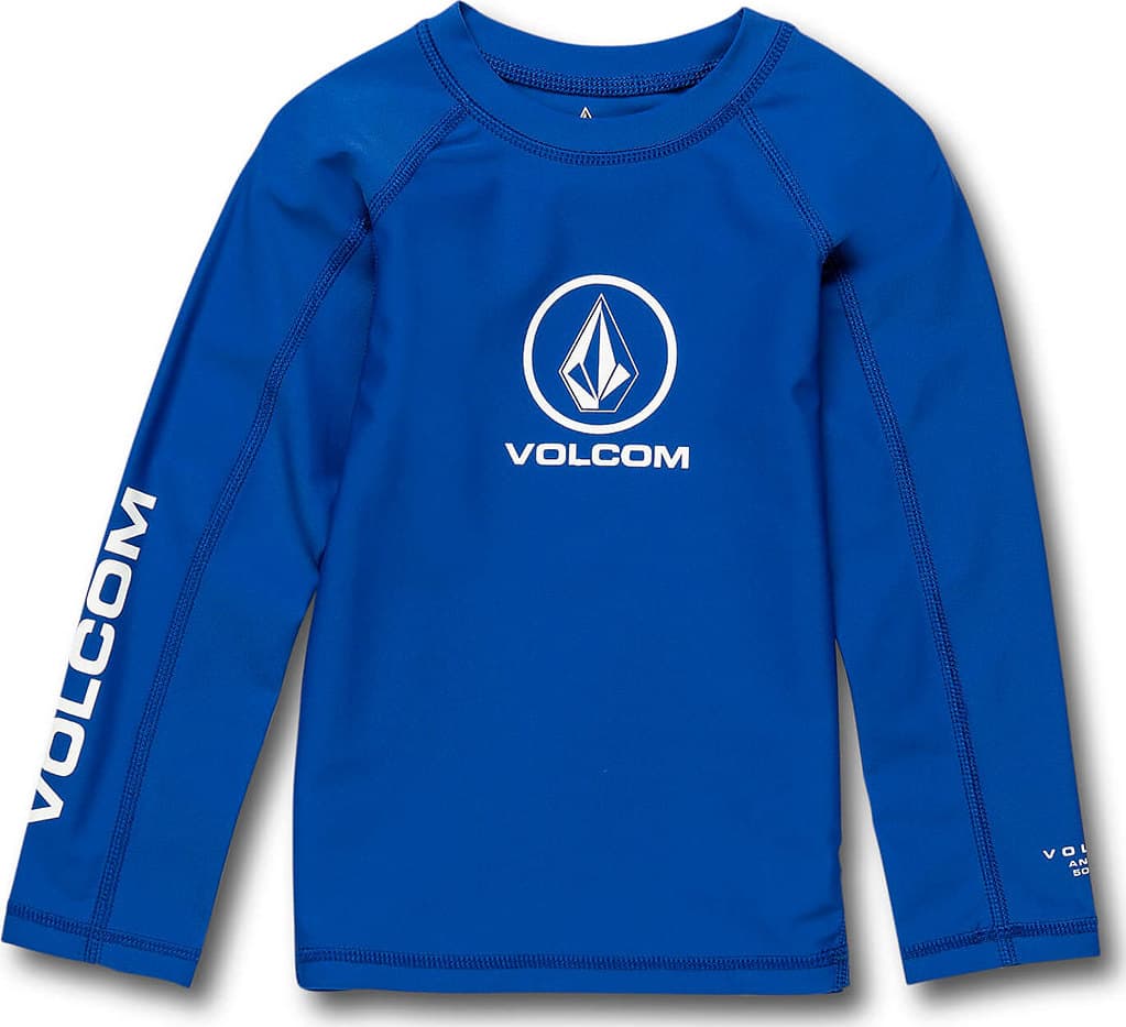 Product gallery image number 1 for product Lido Solid Long Sleeve Rashguard - Little Boy's