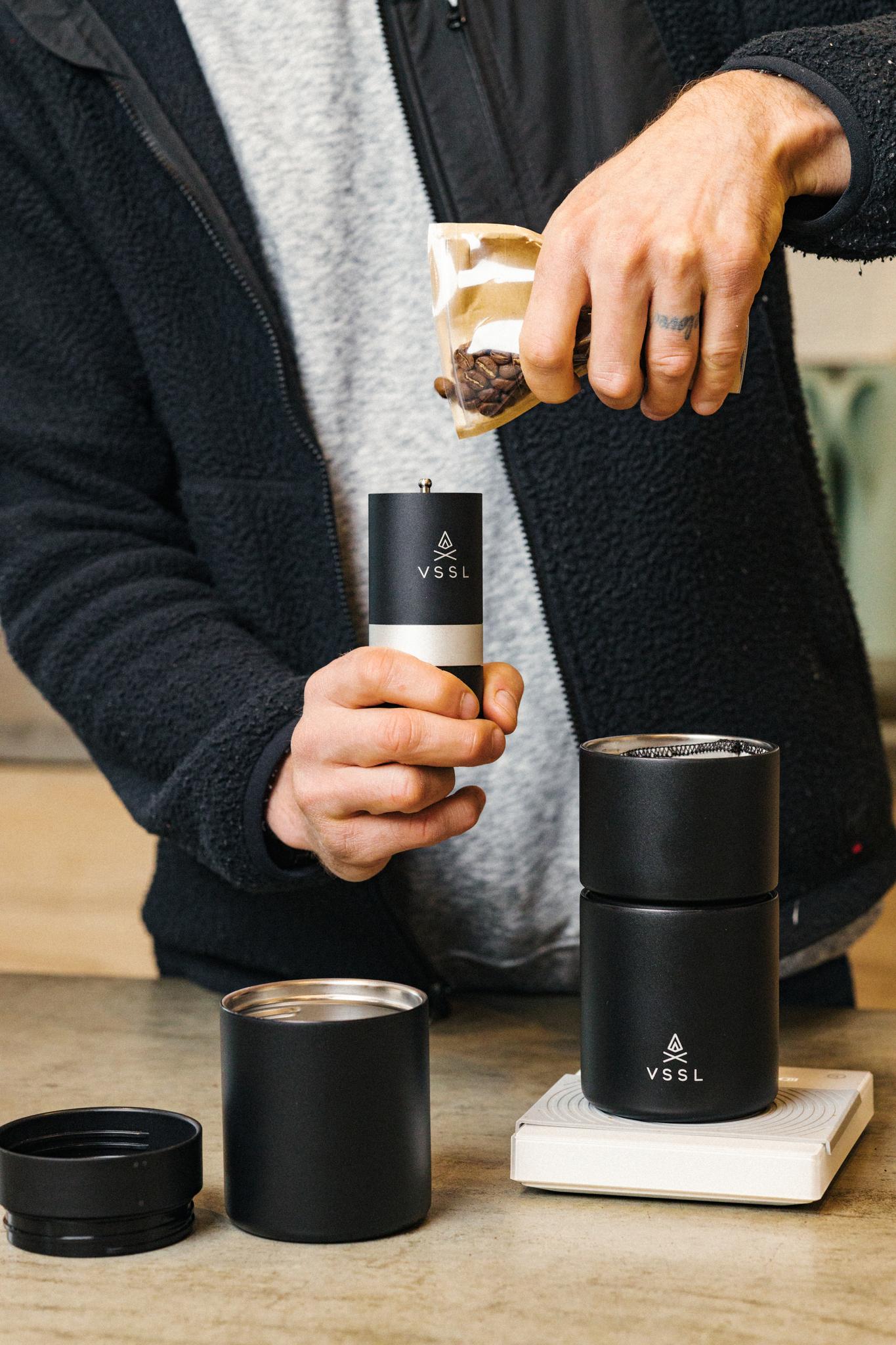 Product gallery image number 2 for product Nest Pour Over Kit + Java G25 Coffee Grinder